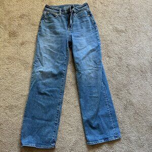 J. Crew Curvy Slim Wide Leg Jeans - 25 TALL